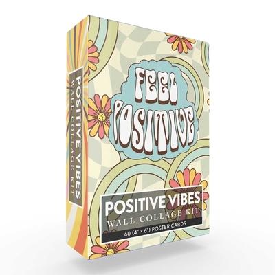 Positive Vibes Wall Collage Kit: 60 (4  6) Poster Cards