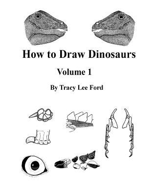 How to Draw Dinosaurs volume 1: This book is unlike other how to draw books. It is not about circles and lines, it is about their anatomy and the scie