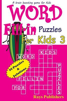 Word Fill-in Puzzles for Kids 3