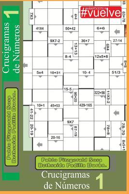 Crucigramas de numeros.: Ejercita tu mente, jugando