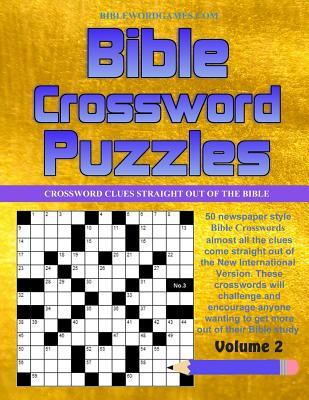 Bible Crossword Puzzles Vol.2: 50 Newspaper style Bible Crossword Puzzles