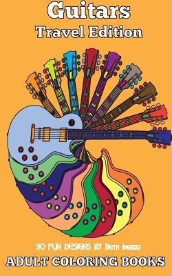 Adult Coloring Books: Guitars