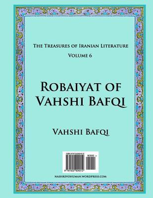 Robaiyat of Vahshi Bafqi