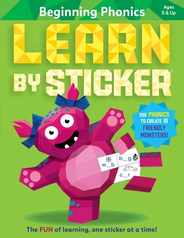 Learn by Sticker: Beginning Phonics: Use Phonics to Create 10 Friendly Monsters! Subscription