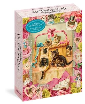 Cynthia Hart's Victoriana Cats: Basket of Mischief 1,000-Piece Puzzle