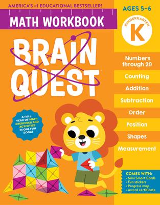 Brain Quest Math Workbook: Kindergarten