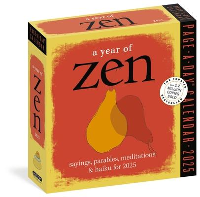 A Year of Zen Page-A-Day(r) Calendar 2025: Sayings, Parables, Meditations & Haiku for 2025