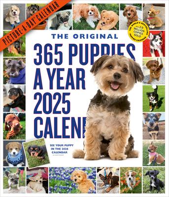 365 Puppies-A-Year Picture-A-Day(r) Wall Calendar 2025