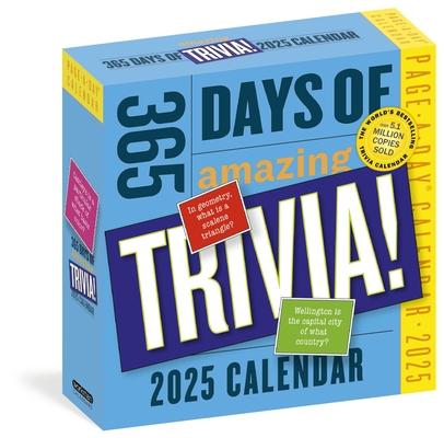 365 Days of Amazing Trivia Page-A-Day(r) Calendar 2025: The World's Bestselling Trivia Calendar