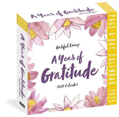 A Year of Gratitude Page-A-Day(r) Calendar 2025