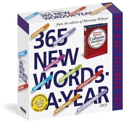 365 New Words-A-Year Page-A-Day(r) Calendar 2025: From the Editors of Merriam-Webster