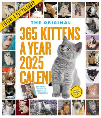 365 Kittens-A-Year Picture-A-Day(r) Wall Calendar 2025