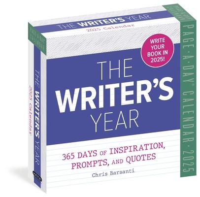 The Writer's Year Page-A-Day(r) Calendar 2025: 365 Days of Inspiration, Prompts, and Quotes