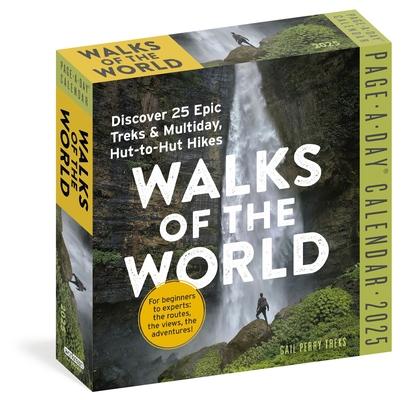 Walks of the World Page-A-Day(r) Calendar 2025: Discover 25 Epic Treks & Multiday Hut-To-Hut Hikes