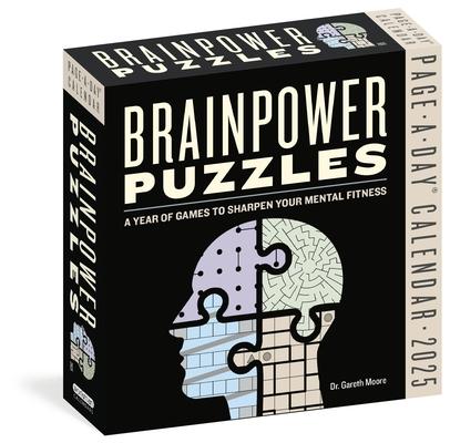 Brainpower Puzzles Page-A-Day(r) Calendar 2025: A Year of Games to Sharpen Your Mental Fitness