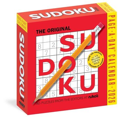Original Sudoku Page-A-Day(r) Calendar 2026: 365 Puzzles from the Editors at Nikoli