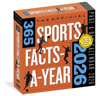 Official 365 Sports Facts-A-Year Page-A-Day(r) Calendar 2026: Trivia, Record-Breaking Facts, Come from Behind Wins & Quotes