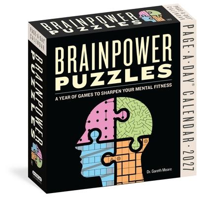 Brainpower Puzzles Page-A-Day(r) Calendar 2027: A Year of Games to Sharpen Your Mental Fitness Subscription