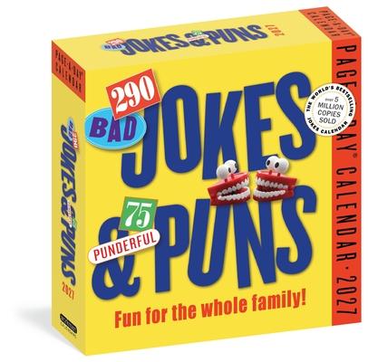 290 Bad Jokes & 75 Punderful Puns Page-A-Day(r) Calendar 2027: For the Whole Family! Subscription