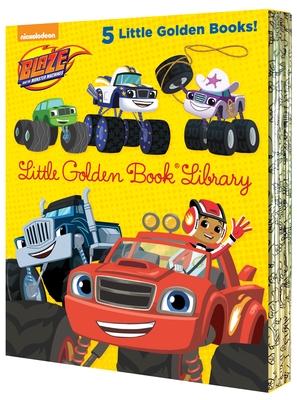 Blaze and the Monster Machines Little Golden Book Library -- 5 Little Golden Books: Five of Nickeoldeon's Blaze and the Monster Machines Little Golden