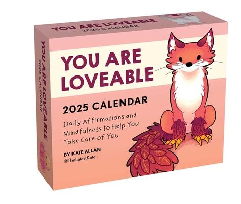 Kate Allan 2025 Day-To-Day Calendar: You Are Lovable