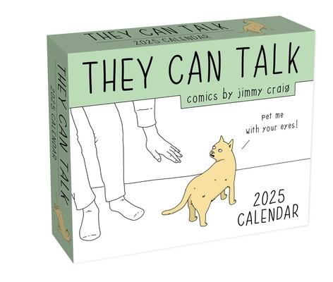 They Can Talk Comics 2025 Day-To-Day Calendar: Pet Me ...with Your Eyes!