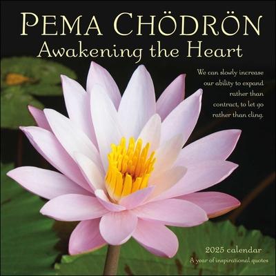 Pema Chdrn 2025 Wall Calendar: Awakening the Heart--A Year of Inspirational Quotes