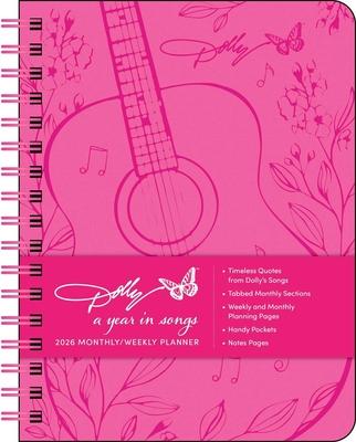 Dolly Parton a Year in Songs Deluxe Organizer 2026 Weekly Planner Calendar Subscription