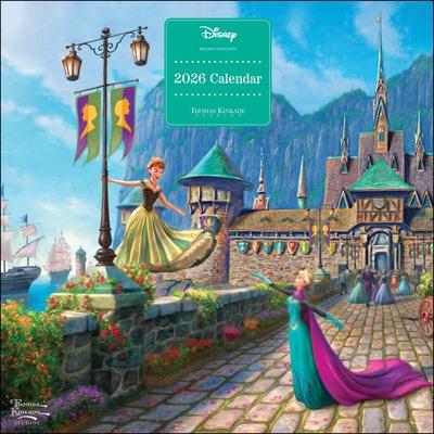 Disney Dreams Collection by Thomas Kinkade Studios 2026 Wall Calendar Subscription
