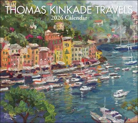Thomas Kinkade Travels 2026 Deluxe Wall Calendar Subscription