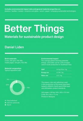 Better Things: Materials for Sustainable Product Design