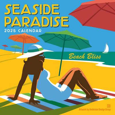 2025 Seaside Paradise -- Anderson Design Group Mini Calendar