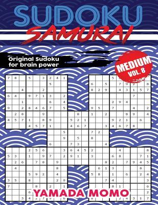 Sudoku Samurai Medium: Original Sudoku For Brain Power Vol. 8: Include 500 Puzzles Sudoku Samurai Medium Level Subscription
