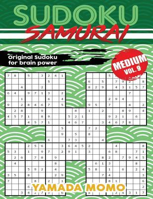 Sudoku Samurai Medium: Original Sudoku For Brain Power Vol. 9: Include 500 Puzzles Sudoku Samurai Medium Level Subscription