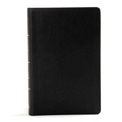 KJV Large Print Personal Size Reference Bible, Black Leathertouch