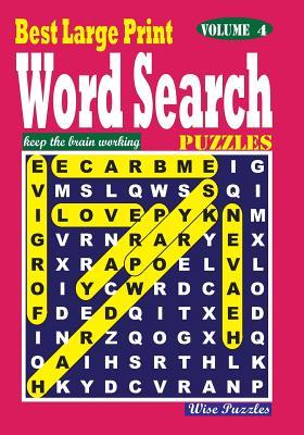 Best Large Print Word Search Puzzles, Vol. 4