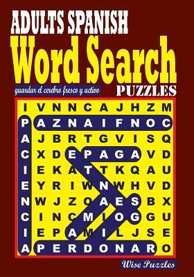 ADULTS SPANISH Word Search Puzzles