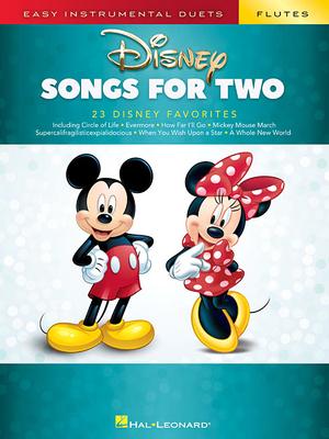 Disney Songs for Two Flutes: Easy Instrumental Duets