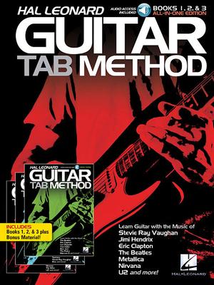 Hal Leonard Guitar Tab Method: Books 1, 2 & 3 All-In-One Edition! Book/Online Audio