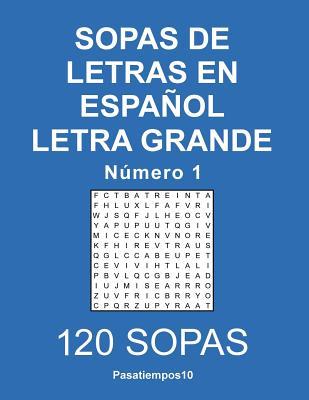 Sopas de letras en espaol Letra Grande - N. 1