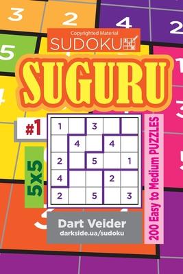 Sudoku Suguru - 200 Easy to Medium Puzzles 5x5 (Volume 1)