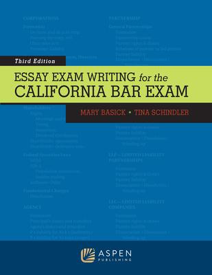 Essay Exam Writing for the California Bar Exam Subscription