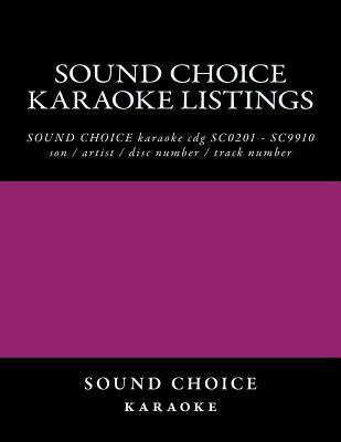 SOUND CHOICE karaoke listings