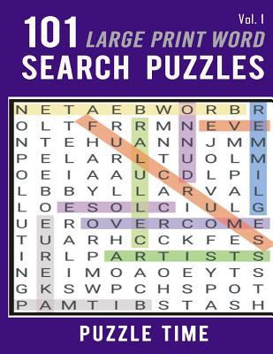 101 Large Print Word Search Puzzles