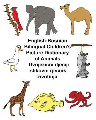 English-Bosnian Bilingual Children's Picture Dictionary of Animals