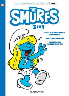 Smurfs 3 in 1 Vol. 9: Collecting the Gambling Smurfs, Smurf Salad and Forever Smurfette