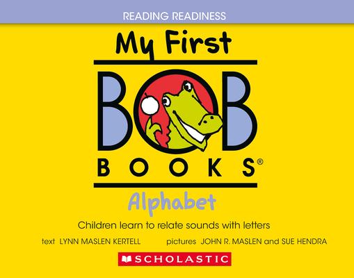 My First Bob Books - Alphabet Hardcover Bind-Up Phonics, Letter Sounds, Ages 3 and Up, Pre-K (Reading Readiness)