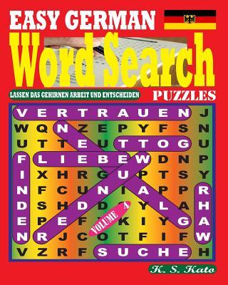 EASY GERMAN Word Search Puzzles. Vol. 4