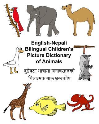 English-Nepali Bilingual Children's Picture Dictionary of Animals