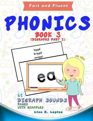 Phonics Flashcards (Digraph Sounds) Part2: 68 flash cards with examples